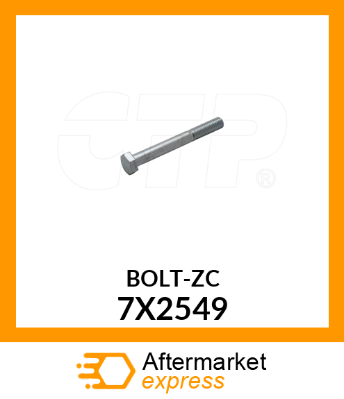 BOLT-ZC 7X2549