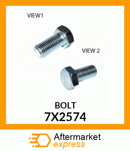 BOLT 7X2574