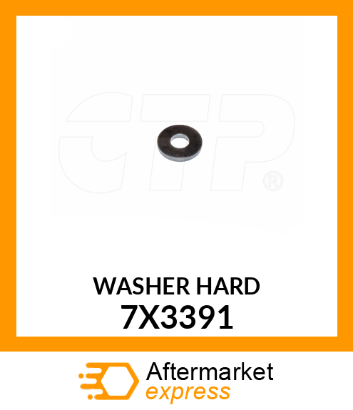 WASHER HARD 7X3391