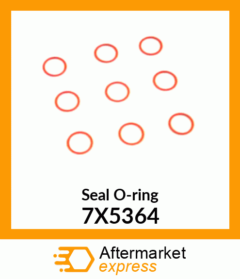 Seal O-ring 7X5364