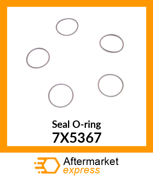 Seal O-ring 7X5367