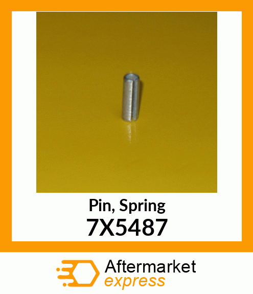 Pin, Spring 7X5487