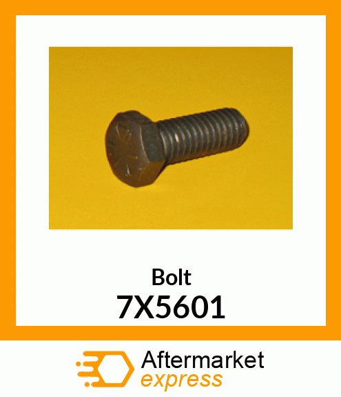 Bolt, 3/8X1 NC 7X-5601