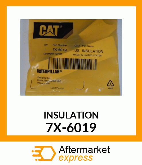 INSULATION 7X-6019