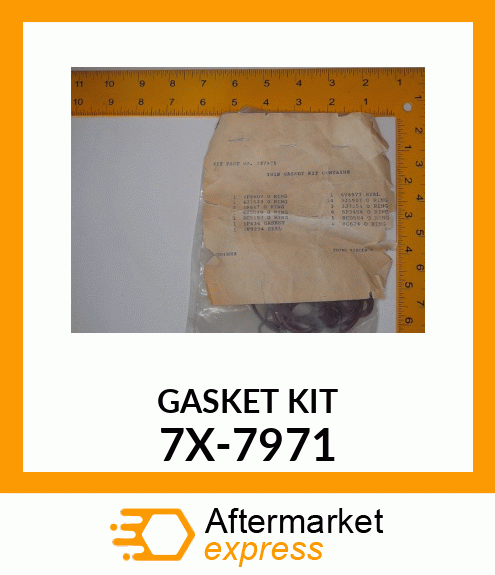 GASKET KIT 7X-7971