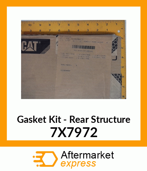 GASKET KIT 7X7972