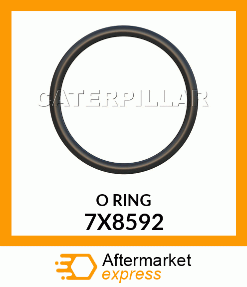 SEAL O RING 7X8592