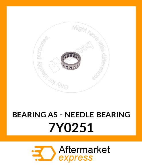 BEARING-RLR AS 7Y0251