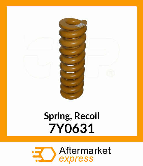 SPRING, RECOIL 7Y0631