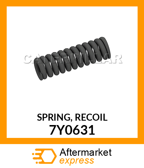 SPRING, RECOIL 7Y0631