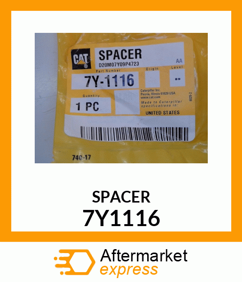 SPACER 7Y1116