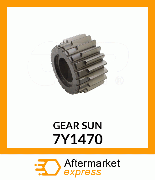 GEAR SUN 7Y1470