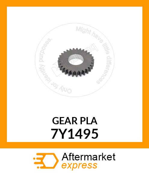 GEAR PLA 7Y-1495