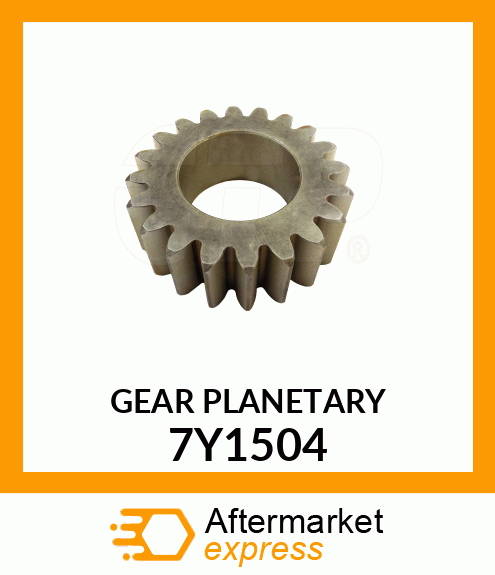 GEAR PLA 7Y1504