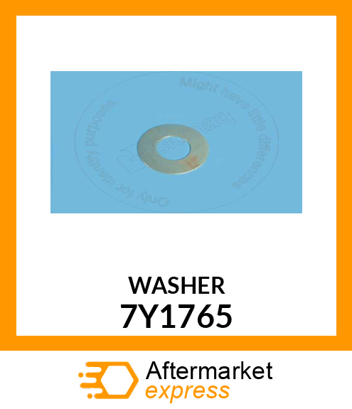 WASHER 7Y-1765