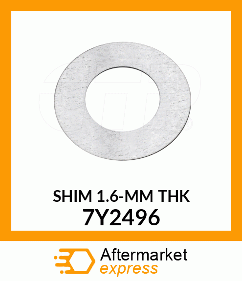 SHIM (1.6-MM THK) 7Y2496