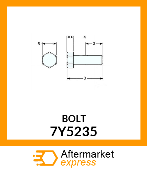 BOLT 7Y5235