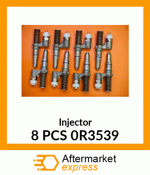 Injector 8 PCS 0R3539