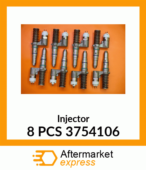 Injector 8 PCS 3754106