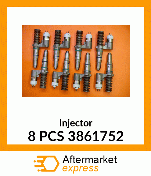 Injector 8 PCS 3861752