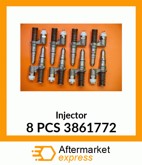 Injector 8 PCS 3861772