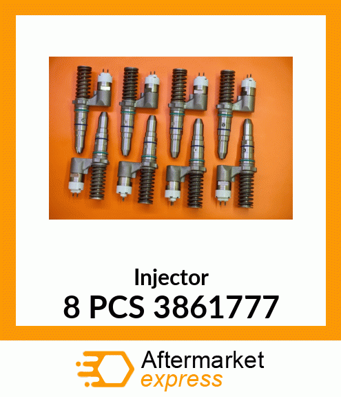 Injector 8 PCS 3861777