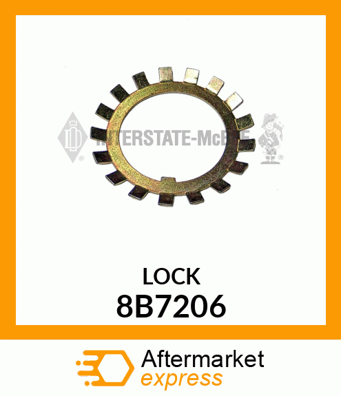 LOCK 8B7206