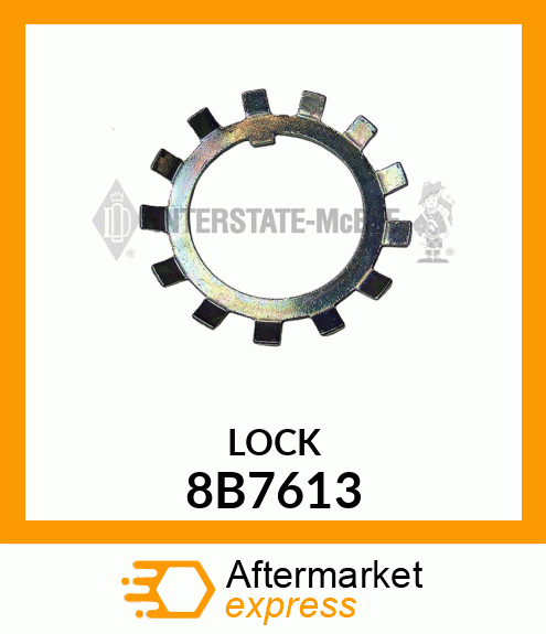 LOCK 8B7613