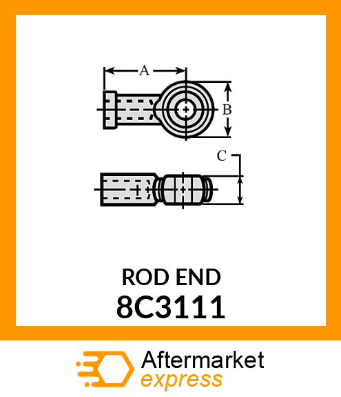 ROD END 8C3111