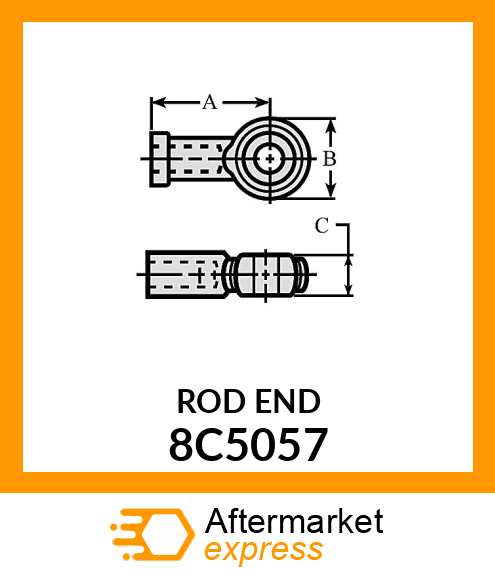 ROD END 8C5057