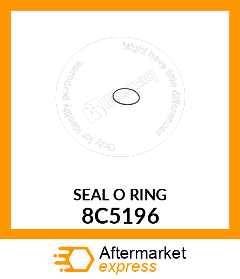 SEAL O RING 8C5196