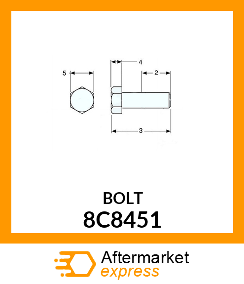 BOLT-ZC 8C8451
