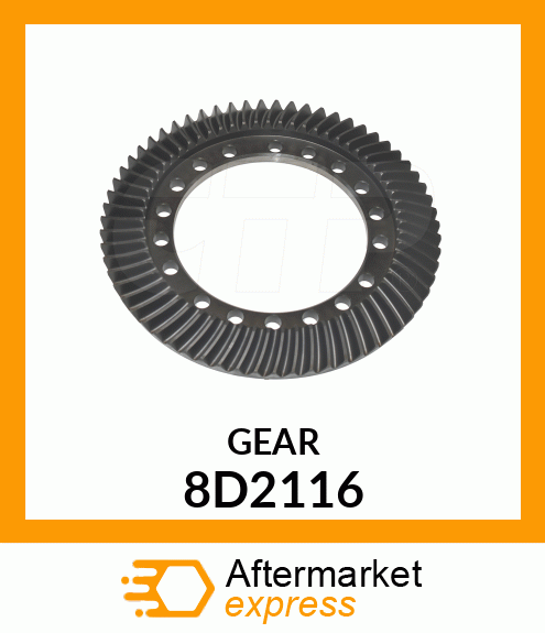 GEAR, BEVEL 8D2116