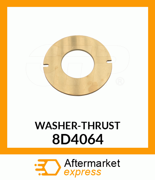 WASHER, THRUST 8D4064