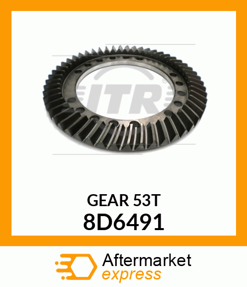 GEAR, BEVEL 8D6491