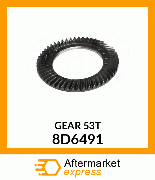 GEAR, BEVEL 8D6491