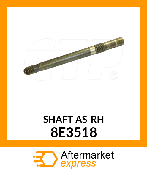 SHAFT A 8E3518