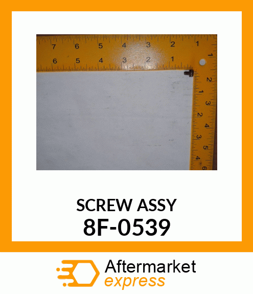 SCREW A 8F-0539