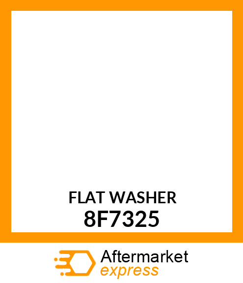 FLAT WASHER 8F7325