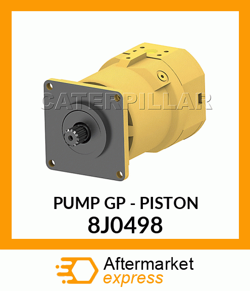 PUMP GRP, SHAFT HAS PROTECTIVE 8J0498