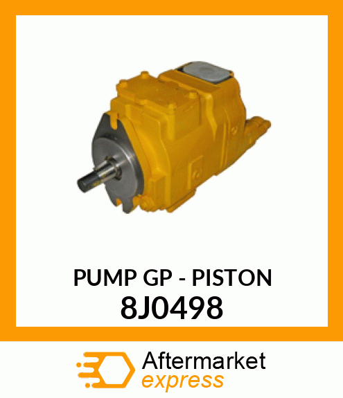 PUMP GRP, SHAFT HAS PROTECTIVE 8J0498