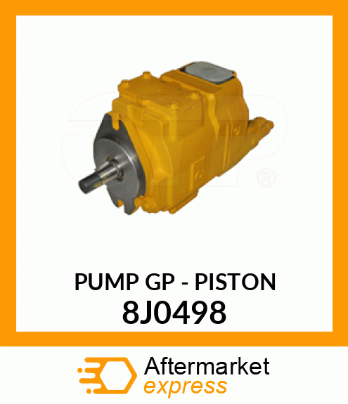 PUMP GRP, SHAFT HAS PROTECTIVE 8J0498