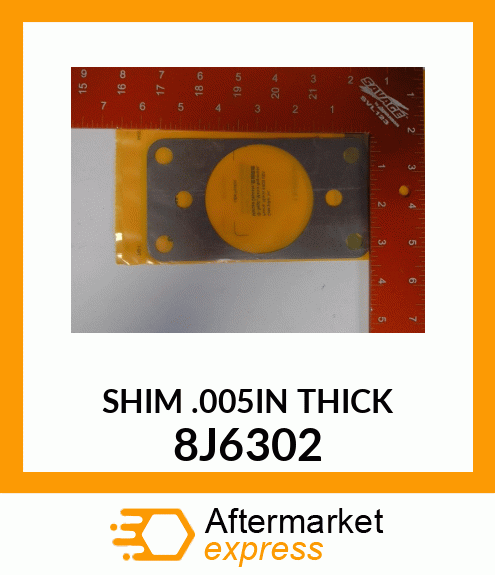 SHIM, PUMP 8J6302