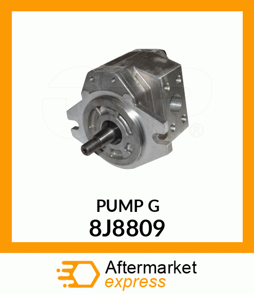 PUMP, HYDRAULIC 8J8809