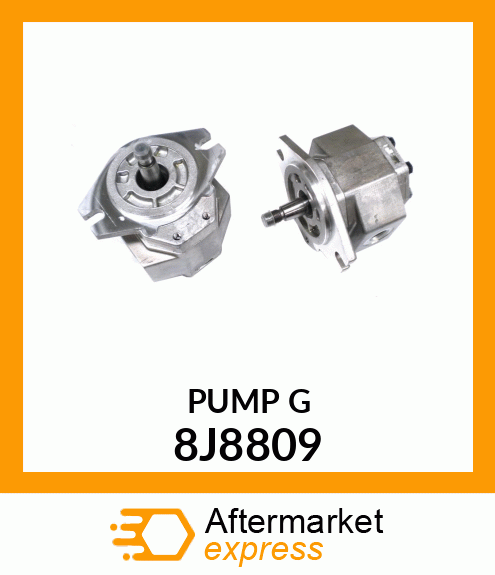 PUMP, HYDRAULIC 8J8809