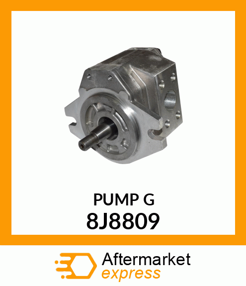 PUMP, HYDRAULIC 8J8809