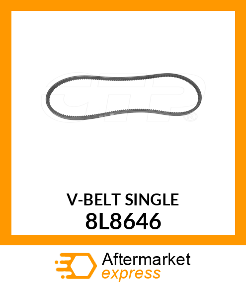 V-BELT SINGLE 8L8646