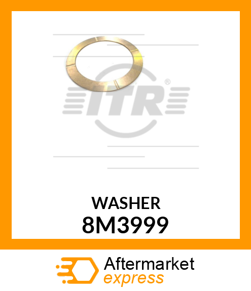 WASHER, THRUST 8M3999