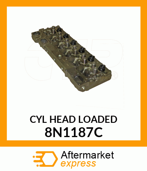 CYL HEAD LOADED 8N1187C