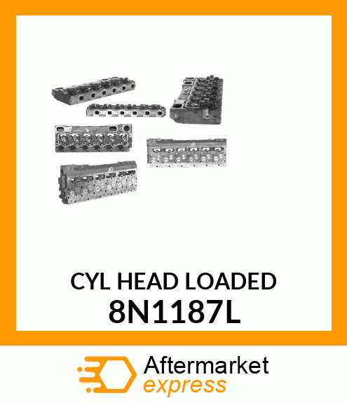 CYL HEAD LOADED 8N1187L